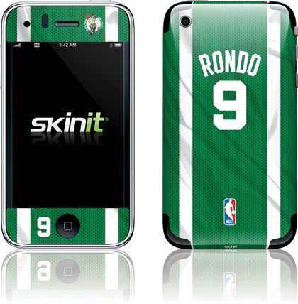 Skinit R. Rondo - Boston Celtics #9 Vinyl Skin for Apple iPhone 3G / 3GS