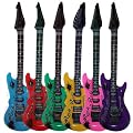 12 x Luftgitarre Luft Gitarre Luftgitarren Aufblasbare