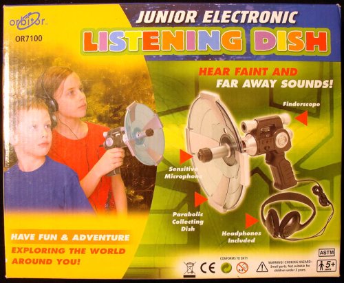 Childrens Toyshop  Toys : Orbitor Jr Electronic Listening Dish OR7100