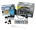 Testors Paint Set with Airbrush Adapters and Aztek Airbrush & Propellant System