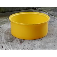 Dixie Poly BM-SSB Polyethylene Catch Basin, 32.5" Inside Diameter x 13.75" Height