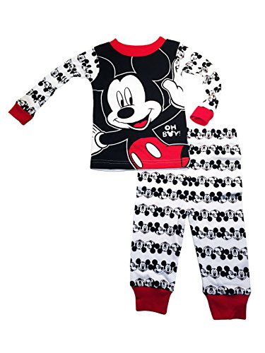 Disney Mickey Mouse Pajama Long Sleeve Oh Boy Pant Set