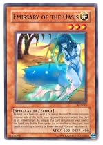 2004 Ancient Sanctuary Unlimited # AST-83 Emissary of the Oasis / Single YuGiOh! Card in Protective Sleeve