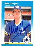 Mike Morgan Autographed/Hand Signed Baseball Card (Seattle Mariners)