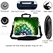Meffort Inc 15.6 Inch Neoprene Laptop Bag – Water Resistant, Reinforced Zipper, Adjustable Shoulder Strap, Extra Side Pocket, Fits 15 to 15.6 Inch Laptops - Cute Porcupine