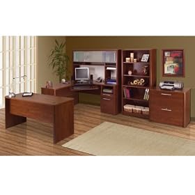 Tuscany Brown Office Group Tuscany Brown by Bestar Office Furniture