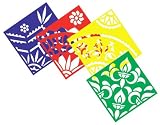 Roylco Rangoli Mega Stencils - Set of 4