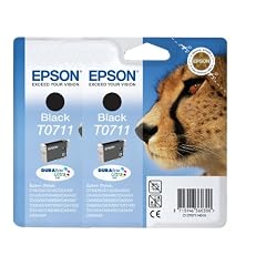 2 x Epson Tintenpatronen T0711 - schwarz