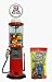 Arizona Wildcats Red Retro Gas Pump Gumball Machine