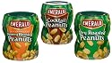 Emerald Nuts Dry Roasted Peanut, Honey Roasted Peanut & Cocktail Peanut, 4.5-Ounce Canisters (Pack of 18)