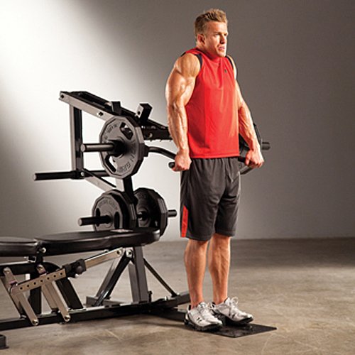 Marcy Pro PM4400 Weight Bench Leverage Home Multi Gym Olympic Plate