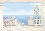 Amalfi Coast Stairs Wall Mural