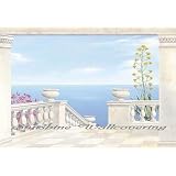 Amalfi Coast Stairs Wall Mural by Illusions Photo Wall