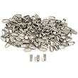 150 Bails White Plate Jewelry Necklace Chain Connectors