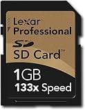 Lexar Media SD1GB-133-381 1GB Professional Series SD-HC Memory Card