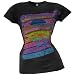 Search : Supergirl - Rainbow Logo Juniors T-Shirt