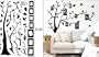 GGSELL Home removable recycling wall sticker decals black tree with decoration photo tree