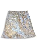 Kyds - Girls Silky Feel Skirt, Blue, Multi
