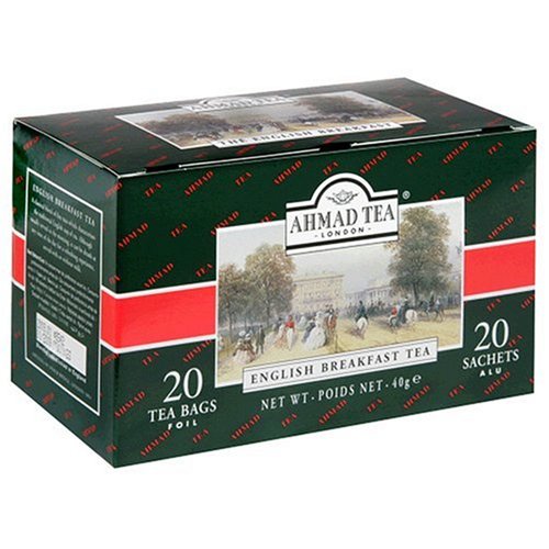 Ahmad Tea English Breakfast Tea, Tea Bags, 20-count Boxes (Pack of 6) by Ahmad Tea