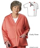 Adaptive Open Back Fleece Cardigan