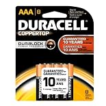 Duracell Coppertop with DuraLock AAA - 8PK MN24BPTPZ99