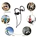 Bluetooth Sport Headphones with Mic Wireless Noise Cancelling Technology Sweatproof Stays on Over Ear Running By SOMALEX Sports & Outdoors Exercise Earbuds Stereo Headset Workout