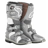 Alpinestars Stella Tech 6 Women's MX Motorcycle Boots - Color: Silver, Size: 10