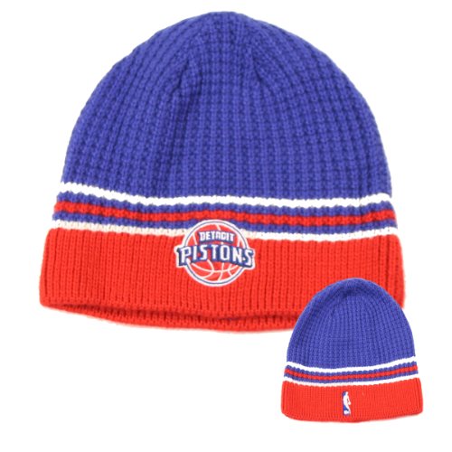 Detroit Pistons Crochet Knit Beanie