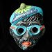 Beatnik Halloween Mask Sixties Culture Collectible