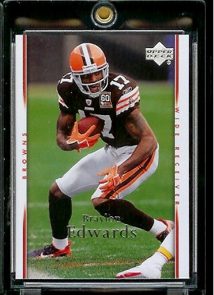 2007 Upper Deck # 45 Braylon Edwards - NFL Football Card