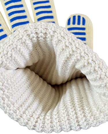 Chef's Quality, Extreme Temperature Oven Gloves- Extra-Long BBQ Grill Gloves - Size XL - Blue Silicone Non-Slip Grip- Perfect for Indoor and Outdoor Cooking and Handling Super Hot OR Super Cold Objects- Set of 2 Kiss My Grill Kitchen Gloves