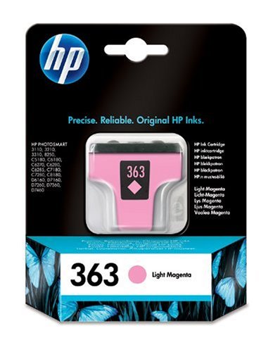 HP Hewlett Packard C8775EE ink inkjet print cartridge 363 magenta light 5.5ml C8775EE