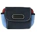 Combo of Danger Sidekick Hiptop Blue Navy Neoprene Side Pouch and Dark Red Silicone Skin Cover Case 