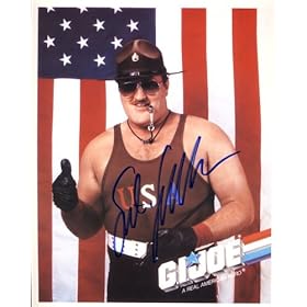  Sgt Slaughter - Autographed 8x10 Wrestling Promo Photo
