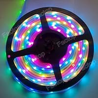 FACTOP Light Strip Waterproof 5M IC6803 5050 Dream Magic RGB LED Strip 133 Color Change