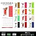 2016 Cocktails Wall Calendar