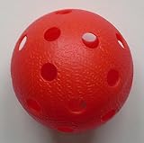  : SB-Yhti&ouml;t Floorball / Unihockey Spielball, Hockeyball rot