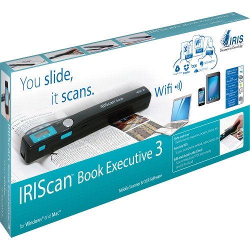 Iris, Inc - I.R.I.S Iriscan Book 3 Executive Handheld Scanner - 900 Dpi Optical - Usb 