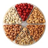 6 Section Nut Platter