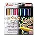Jack Richeson PlayColor Pocket Thin Solid Poster Paints, 6 Metallic Colors