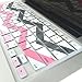TOP CASE - Chevron Zig-Zag Silicone Keyboard Cover Skin for MacBook 13