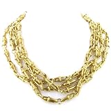 Deco Gold Statement Necklace