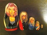 Lady Gaga Russian Nesting Doll * 5 Pcs / 6 in * # m1LadyGaga
