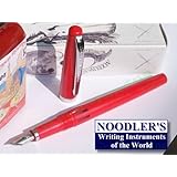 Noodlers Ink Fountain Pen, Piston Fill, Red-Orange