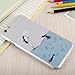 iPhone 6 Case, FEIKESI iphone 6 (4.7-inch) Plastic Protective Case Transparent Skin Scratch-Proof Penguins Pattern Case for iPhone 6 (4.7-inch)