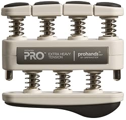 Gripmaster Pro Hand Strengthening System, Extra-Heavy Tension (11 Pounds per Finger)