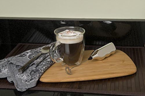 Evelots Handheld Electric Milk Frother-Easily Whip Milk-Create Delicious Drinks