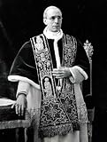 Holiness - Pope Pius XII - Catholic Art Print Poster By National Archive, 11  x 14 