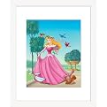 Sleeping Beauty A Moment to Remember Framed Lithograph - 12.25x15.25"