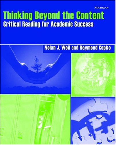 Thinking Beyond the Content: Critical Reading for Academic Success